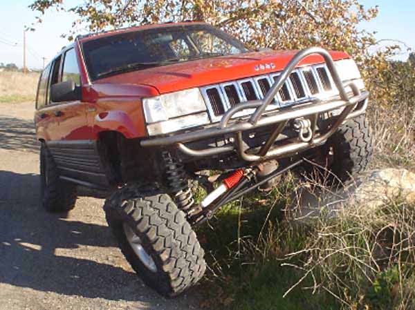 custom off road 4x4 fabrication jeep zj custom rock crawler stinger winch bumper