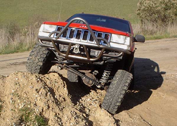 custom off road 4x4 fabrication jeep zj custom rock crawler stinger winch bumper